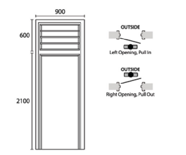 metal door frame