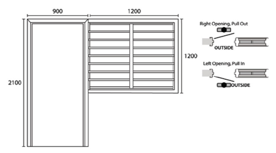 metal Door frame