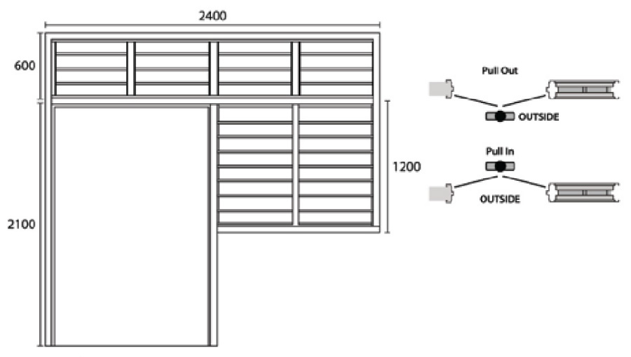 metal Door frame